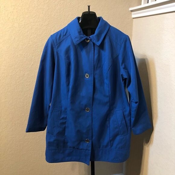 Avenue royal blue utility jacket 18/20 - Picture 2 of 10